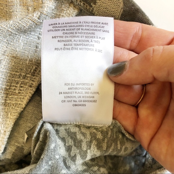 Anthro Akemi & Kim grey high low sleeveless top - Picture 7 of 8